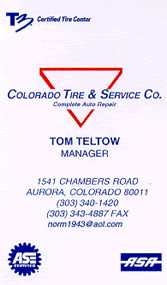 Colorado Tire & Service Company